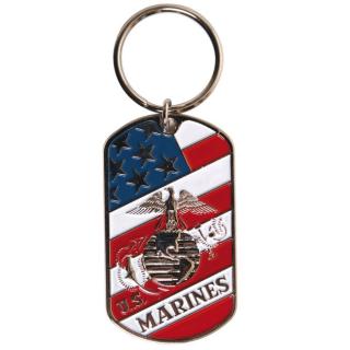 US Marines Portachiavi Full Metal